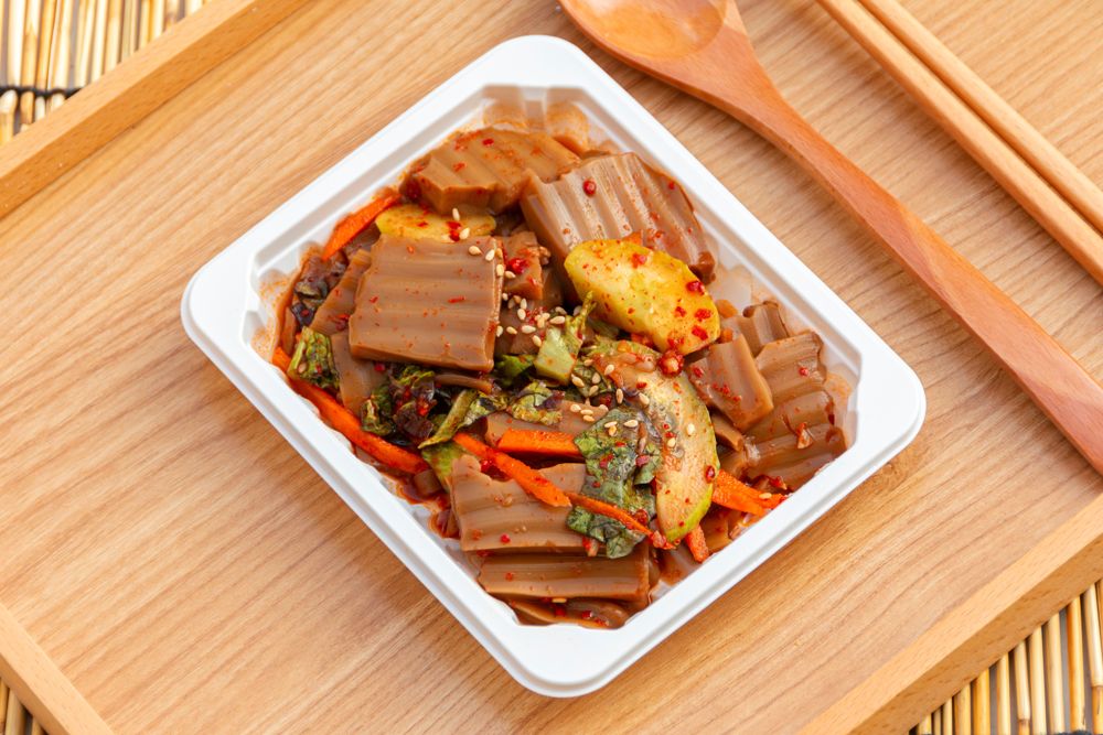 도토리묵무침