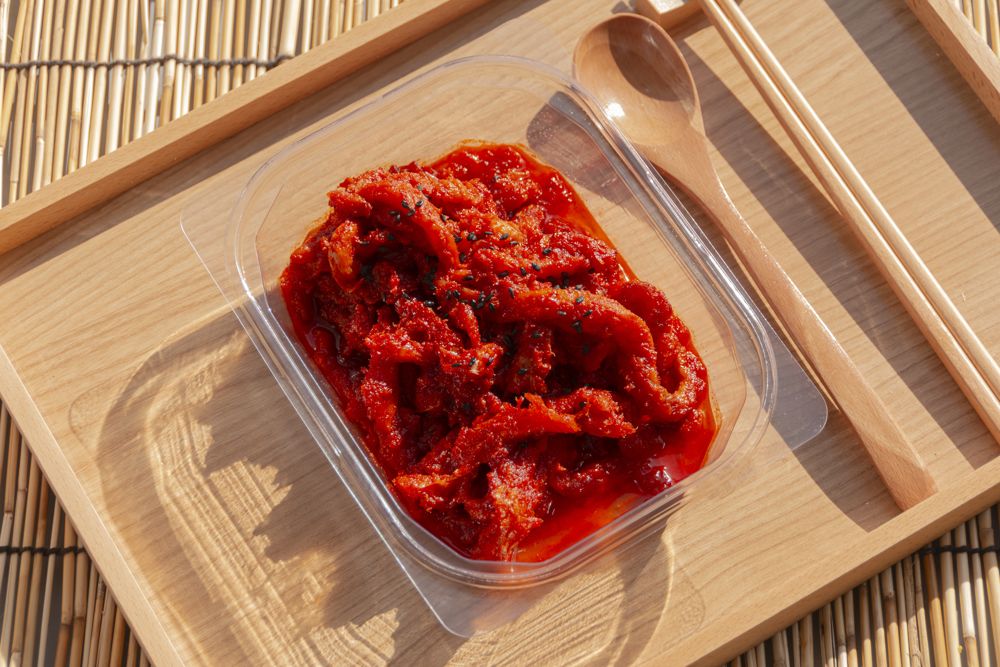 명태회무침